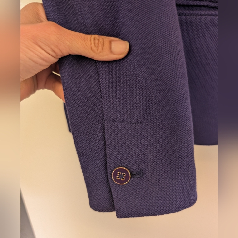 Chico's Purple Two-Button Blazer - image 13